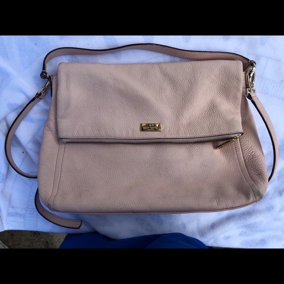 Kate spade pink cross body messenger - Picture 1 of 6